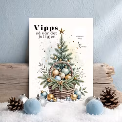 Vipps Julekort - Juletre