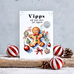 Vipps Julekort - Pepperkake
