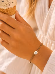 Bali Bliss Armbånd - Gammelrosa -  & symbol for mental helse