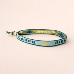 Ribbon Bracelet - Carpe Diem