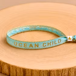 Ribbon Bracelet - Ocean Child