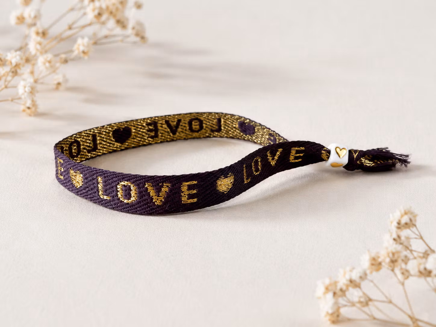 Ribbon Bracelet - Love