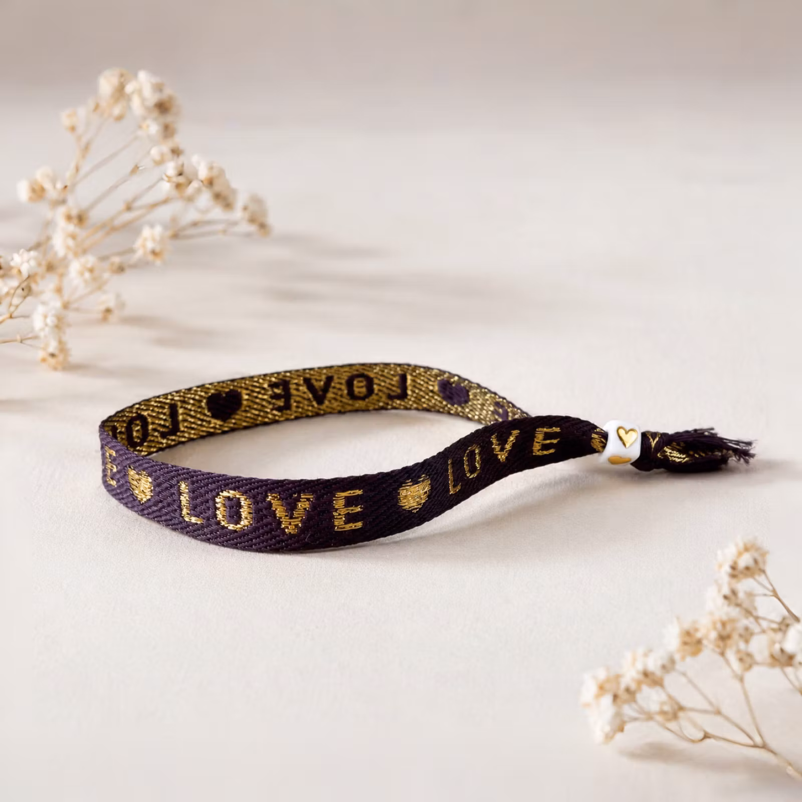 Ribbon Bracelet - Love
