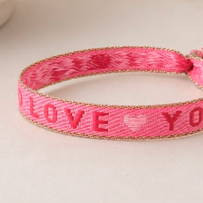 Ribbon Bracelet - Love You