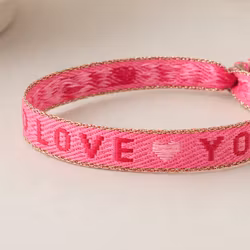 Ribbon Bracelet - Love You