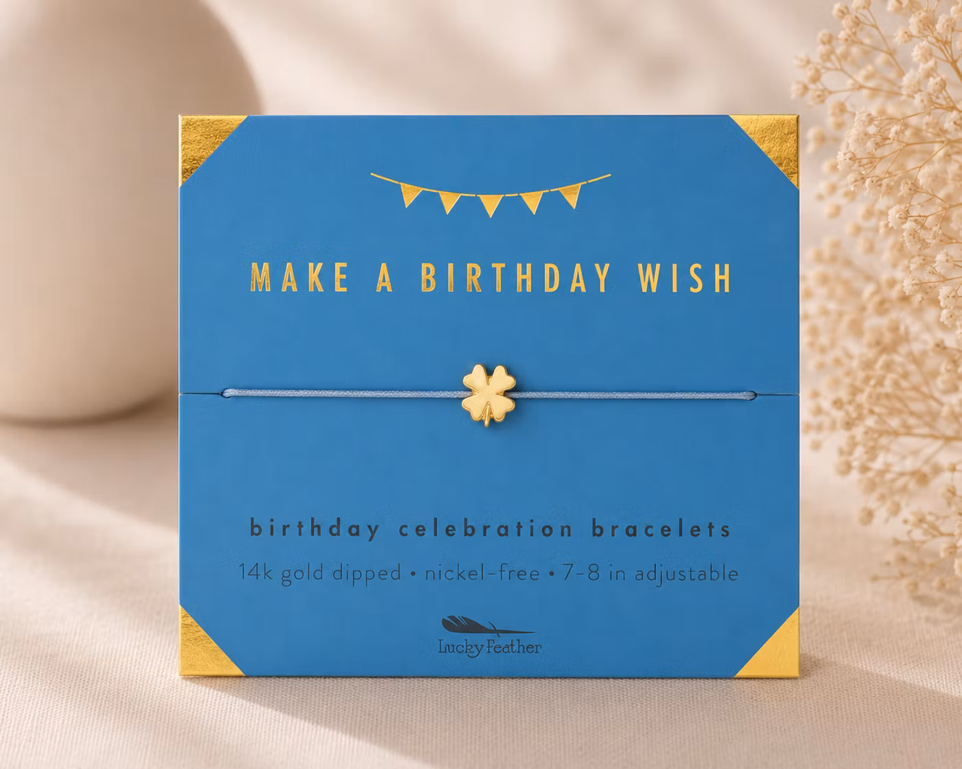 Lucky Feather - Birthday Wish Bracelet