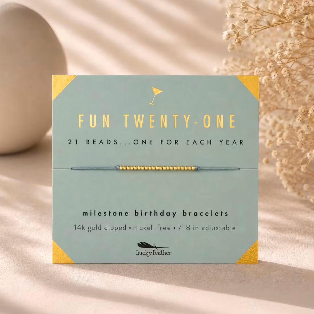 Lucky Feather - FUN21  Bracelet