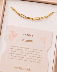 Everly Made - Gullarmbånd -FAMILY  4