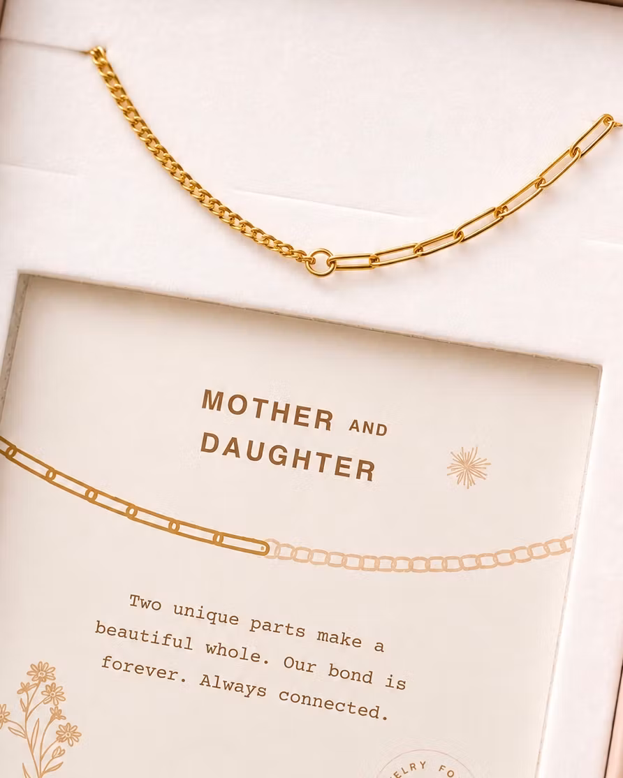 Everly Made - MOR & DATTER Gullkjede