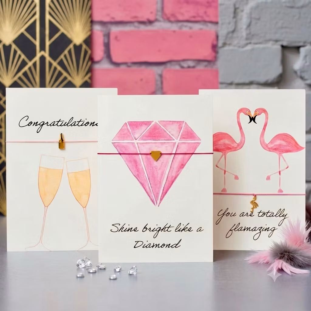 By Vivi: Bracelet Card - Flamazing