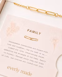 Everly Made - Gullarmbånd -FAMILY  3