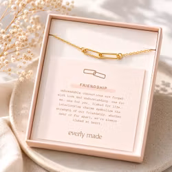 Everly Made - FRIENDSHIP Gullkjede