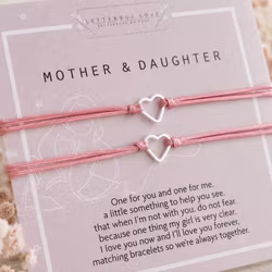 Letterbox Love - Mother & Daughter Wish Bracelet
