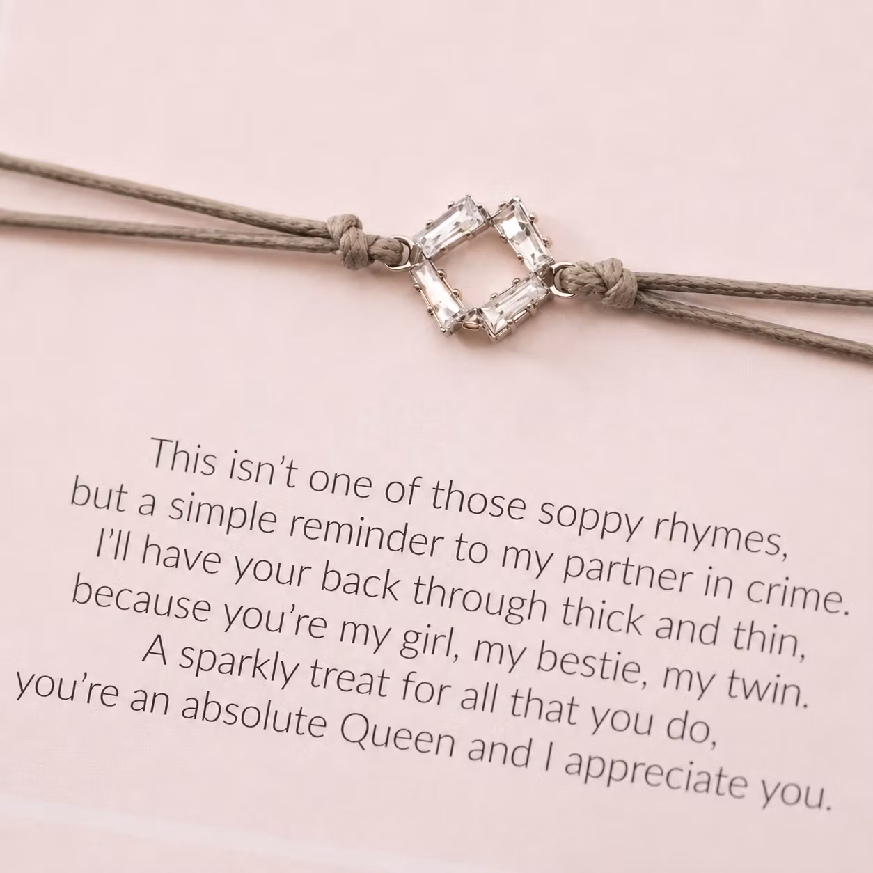 Letterbox Love - Best Friend Wish Bracelet