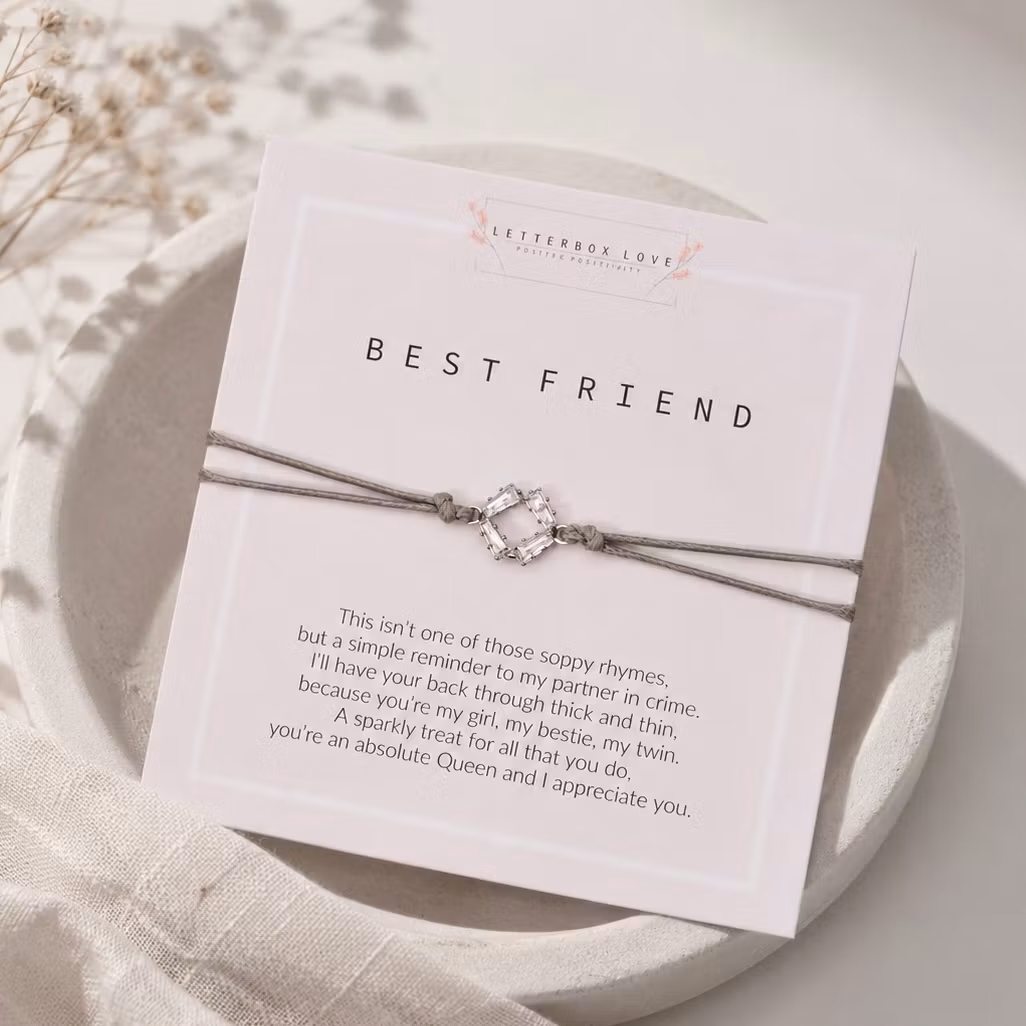 Letterbox Love - Best Friend Wish Bracelet