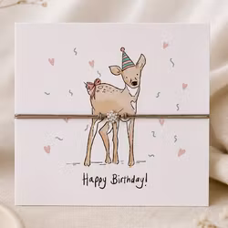 Letterbox Love - Wish Bracelet - Birthday Baby Dear