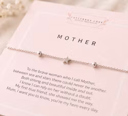 Letterbox Love - Mother Silver Bracelet
