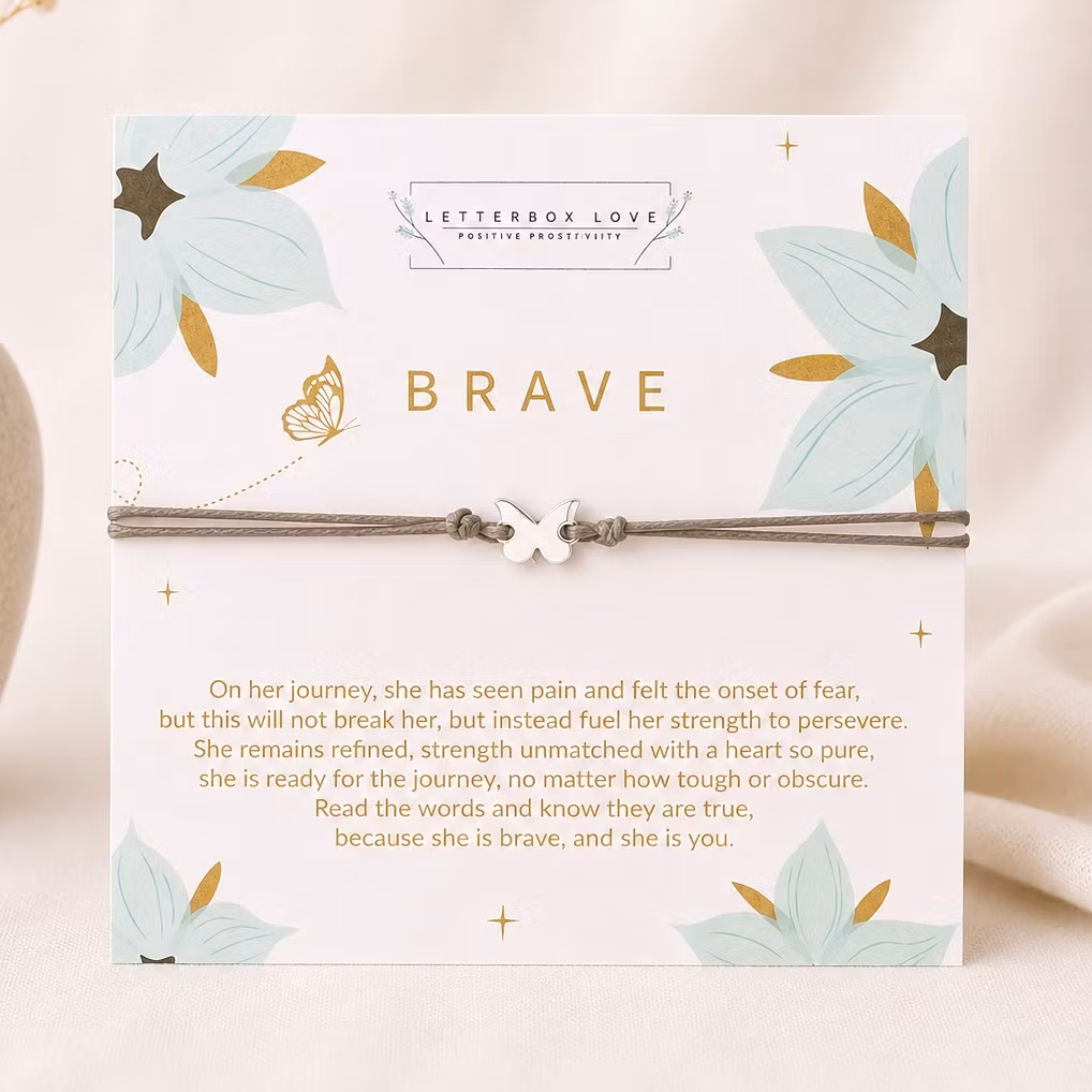 Letterbox Love - Brave Bracelet