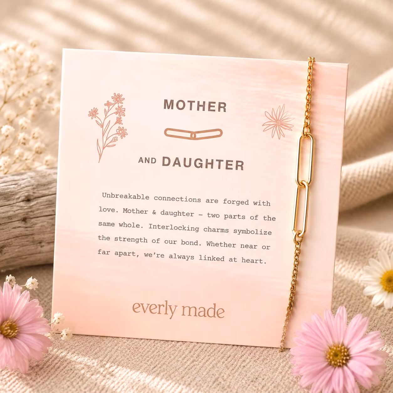 Everly Made - MOR & DATTER Gullarmbånd