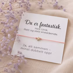✨ Du er fantastisk - Smykkekort  ✨