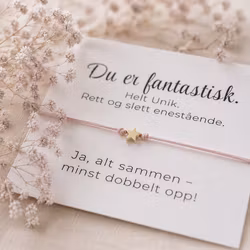 Smykkekort- Du er fantastisk  ✨