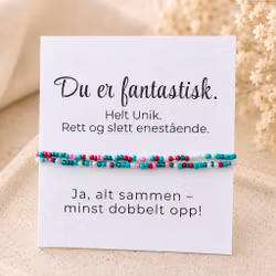 Smykkekort - Du er fantastisk  ✨