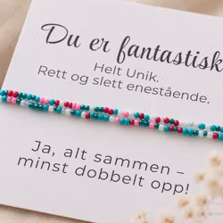 Smykkekort - Du er fantastisk  ✨
