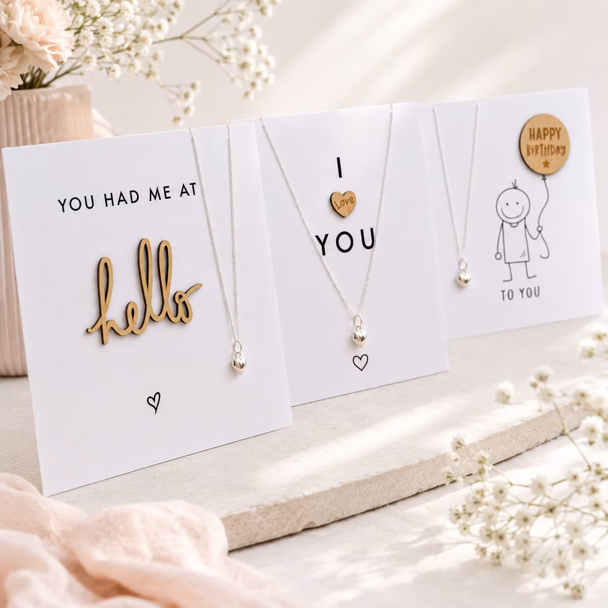You had me at hello -  - kort med sølvkjede