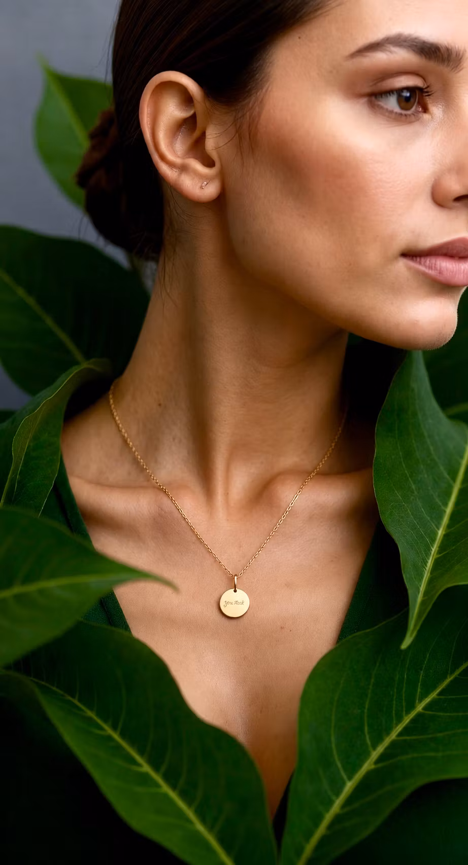 Soneto Jewelry Gullkede "You Rock"