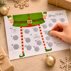 Scratch-off Julekalender - Alv