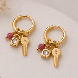Sansira Jewellery - Gold Hoops