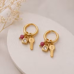 Sansira Jewellery - Gold Hoops