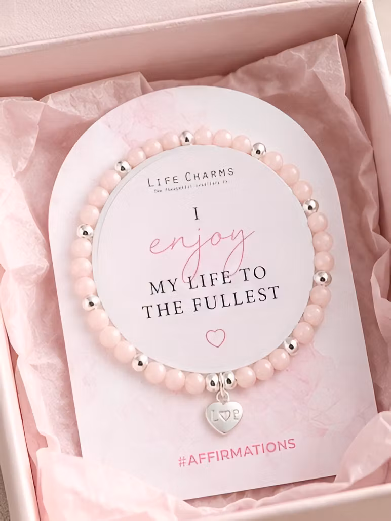 Life Charms - Affirmation Bracelet - I enjoy Life