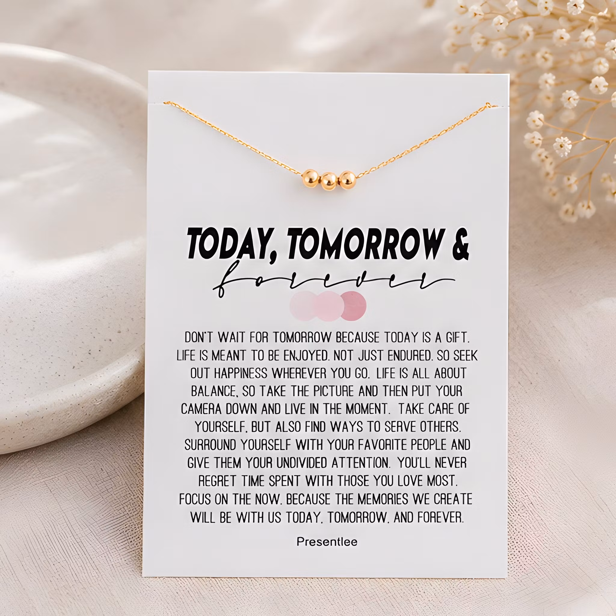 Today, Tomorrow & Forever Gullkejde