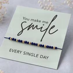Smykkekort- You make me Smile ✨