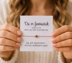 Smykkekort- Du er fantastisk   ✨