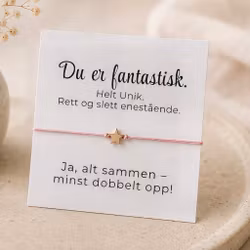 Smykkekort- Du er fantastisk   ✨
