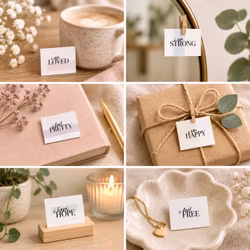 Emma Pitt - 6pk "Affirmation" kort