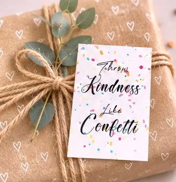 9pk Kindness Cards m/kortholder