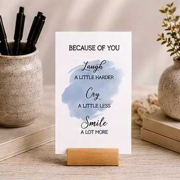 9pk Kindness Cards m/kortholder