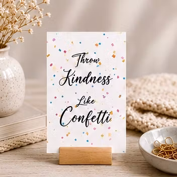 9pk Kindness Cards m/kortholder
