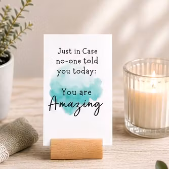 9pk Inspiration Cards m/kortholder