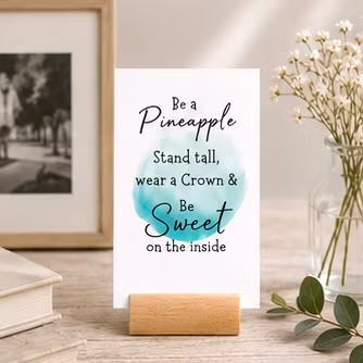 9pk Inspiration Cards m/kortholder