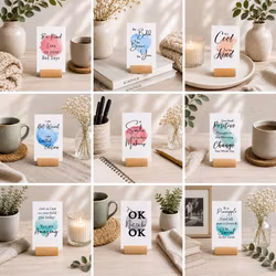 9pk Inspiration Cards m/kortholder