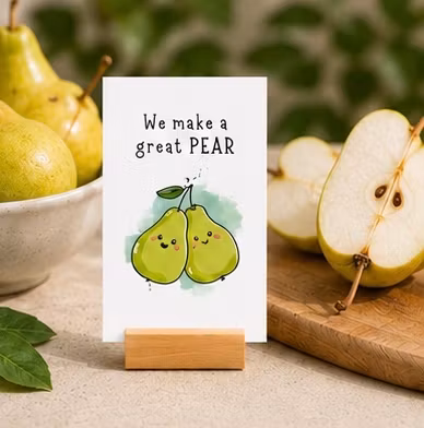 9pk Raus Hverdag kort - Lunchnotes m/kortholder