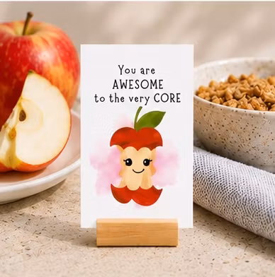 9pk Raus Hverdag kort - Lunchnotes m/kortholder