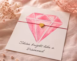 By Vivi: Bracelet Card - Diamond