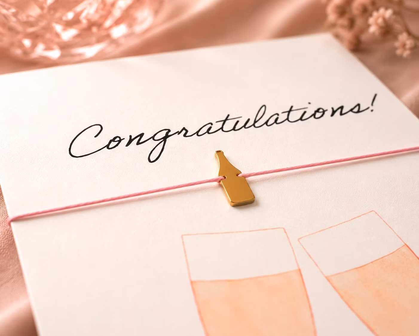 By Vivi: Bracelet Card - Congratulations