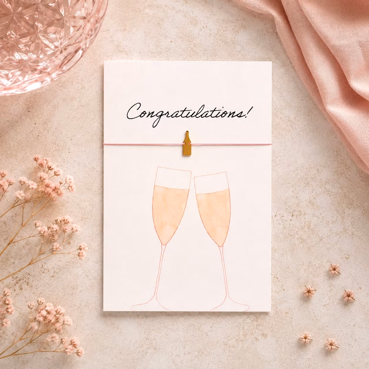 By Vivi: Bracelet Card - Congratulations