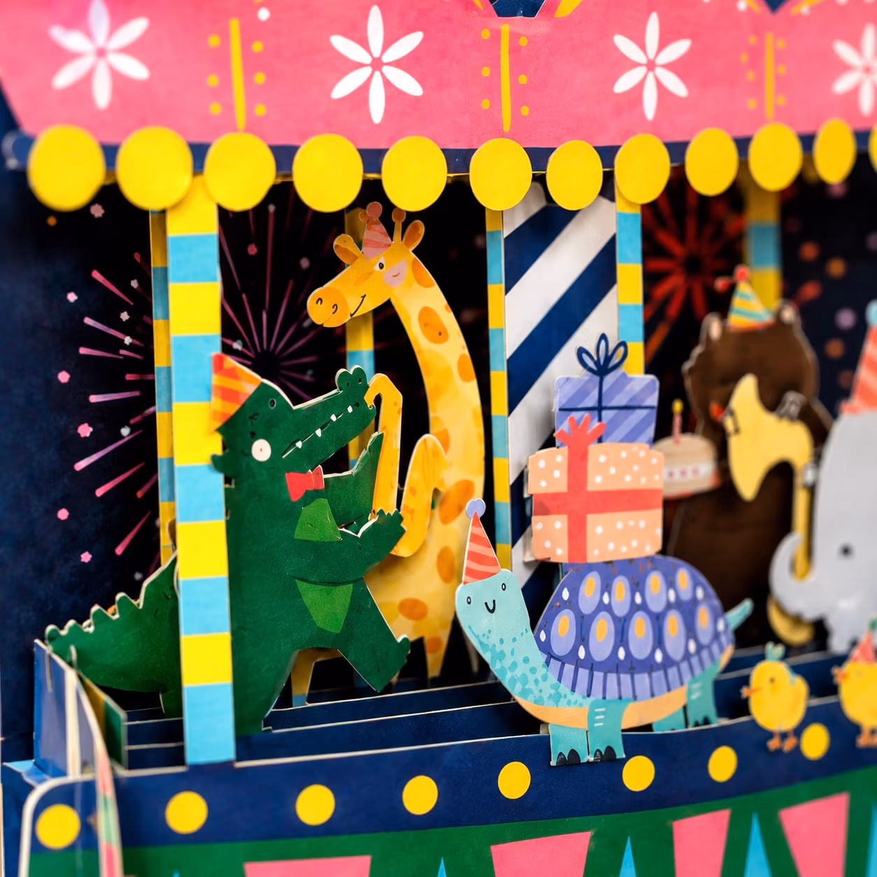 Alljoy Design -  Popup Kort - Dyrefest på Tivoli